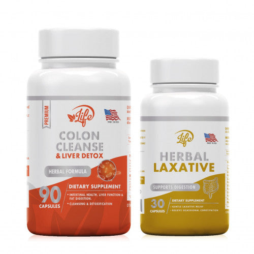 💊 DETOX DIGESTIVE – Limpieza Completa de Colon e Hígado con Laxante Herbal Natural