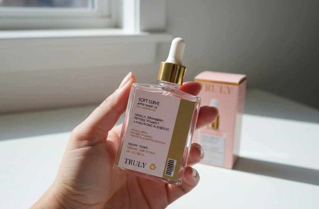 💈 Combo Dúo SOFT SERVE – Aceite + Crema Aftershave | Vainilla & Fresa