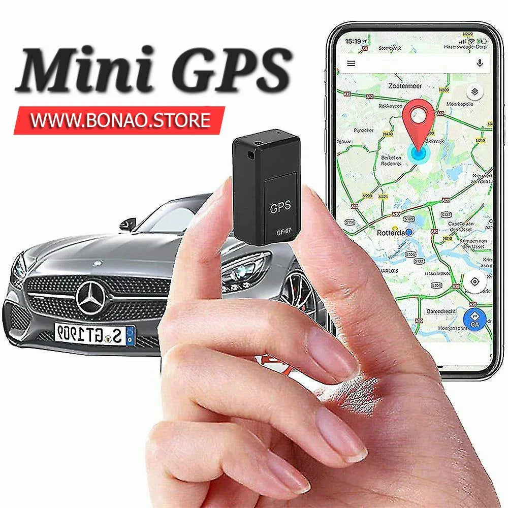 📍 Mini Rastreador GPS con Micrófono Espía y Grabadora – Rastreo en Tiempo Real Sin Límite
