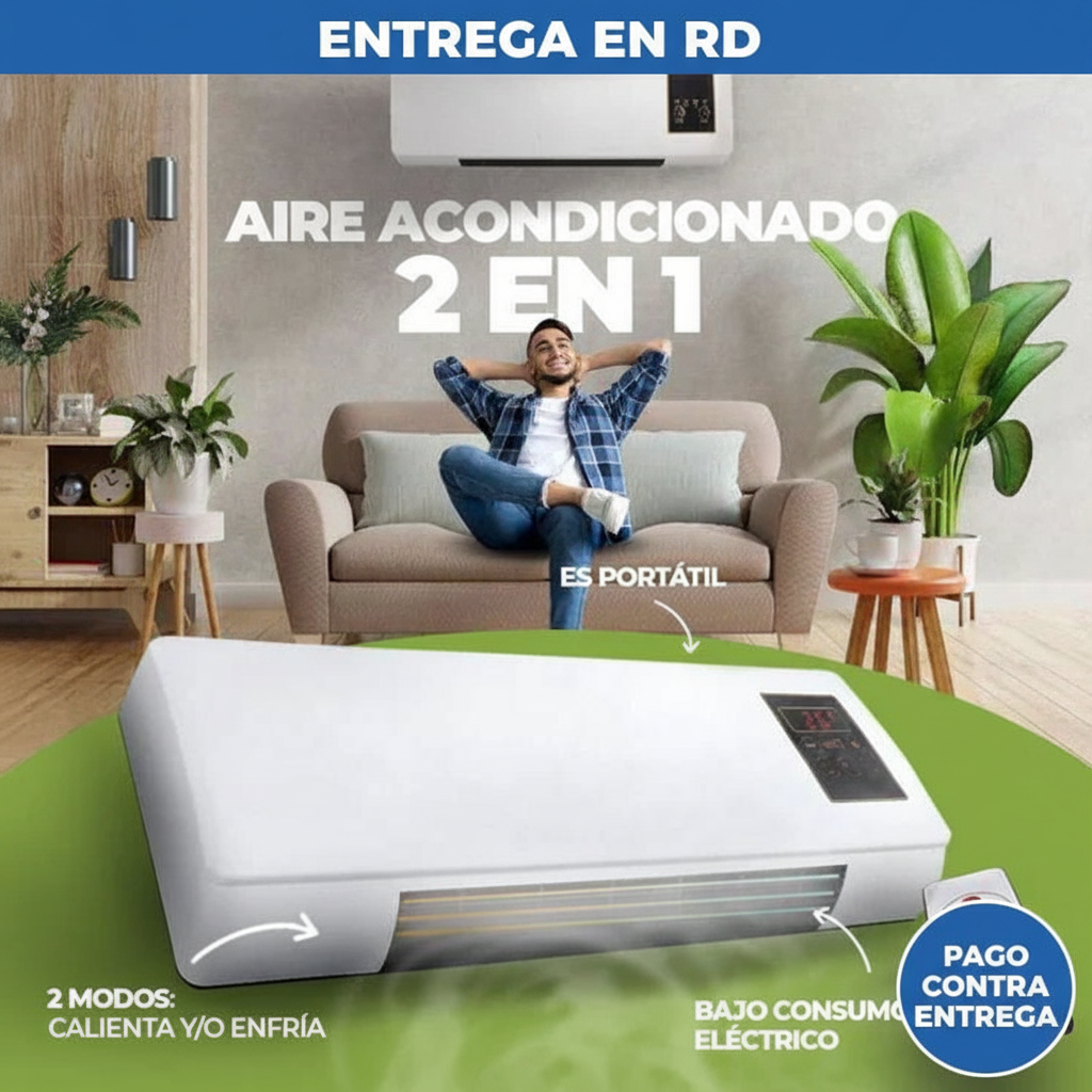 Mini Aire Acondicionado - Entrega en RD