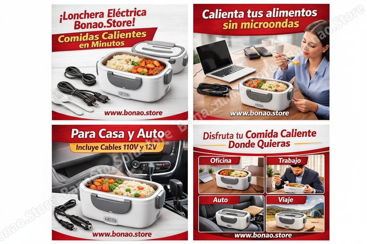 📱 Lonchera Tamaño Real | Bonao.Store