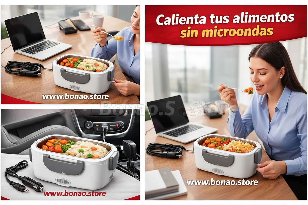 🍱 Usando Lonchera en Trabajo | Bonao.Store